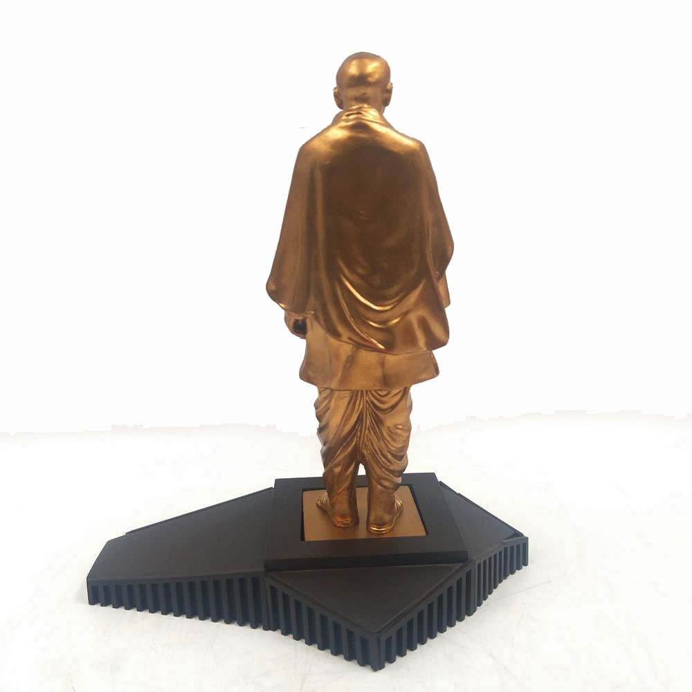 Fiber Vallabhbhai Patel Standing Memento H 9.50"